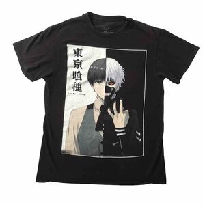 Funimation Tokyo Ghoul T-Shirt Split Face Ken Kaneki Kanji Pic Anime Manga SZ M